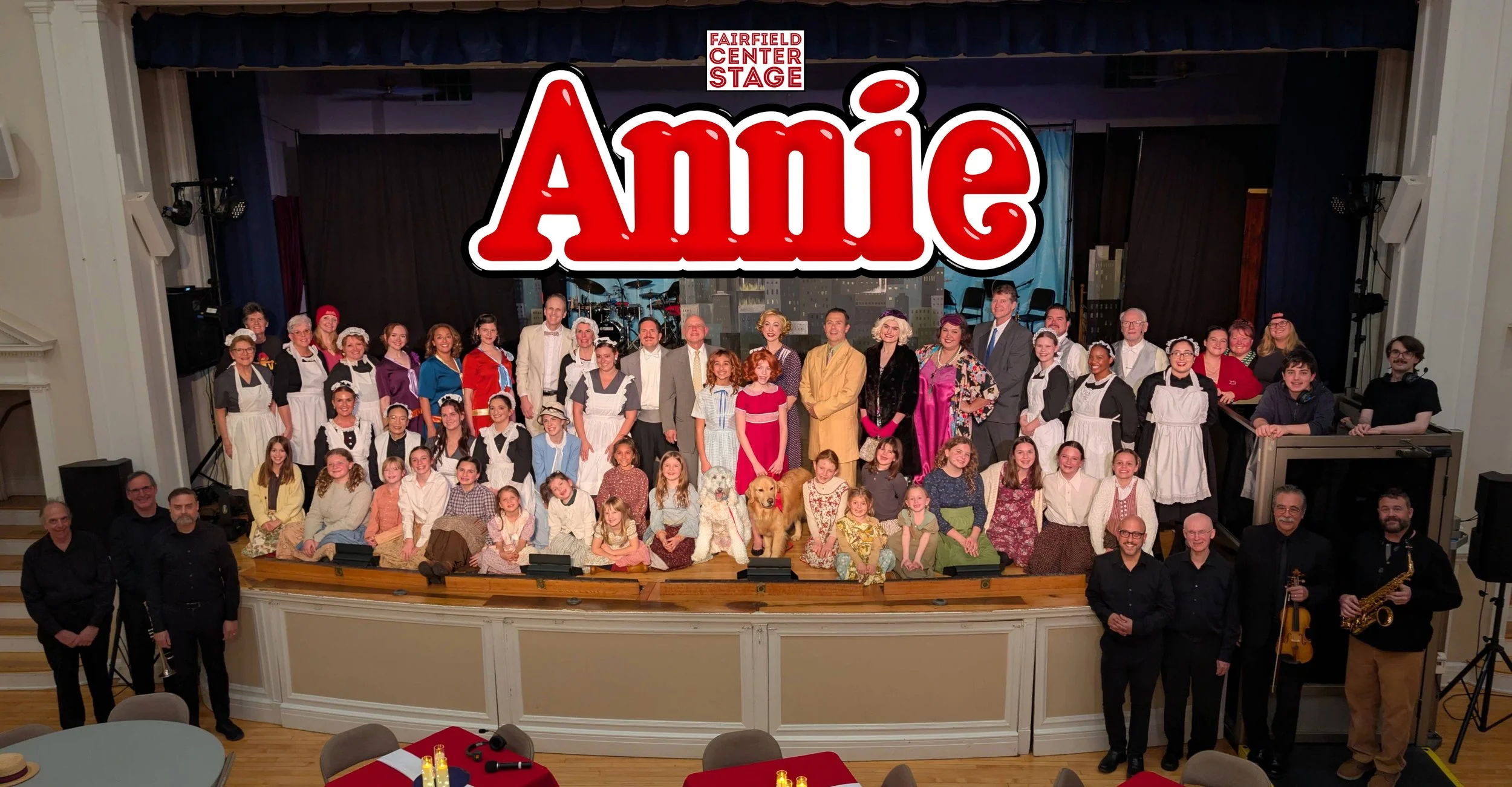Up Next: ANNIE - Nov 14-30 — Fairfield Center Stage